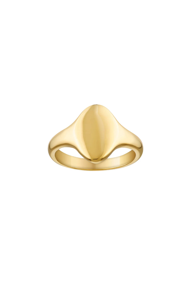 EGG SIGNET RING