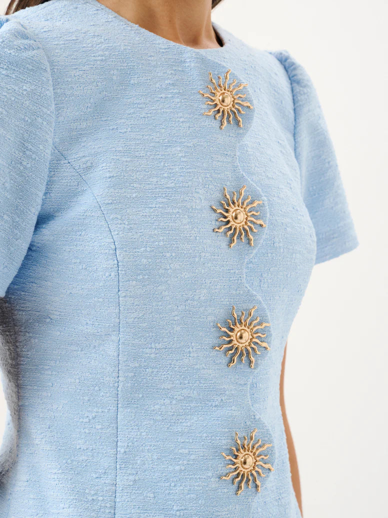 HELENDA DRESS - BLUEBELL