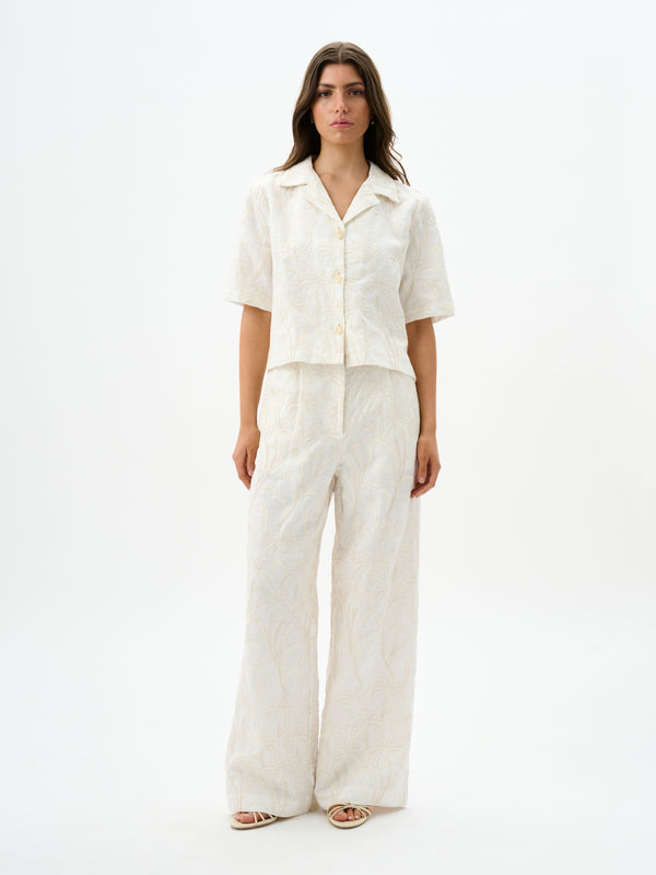 BECKFORD PANT - ROYAL PALM