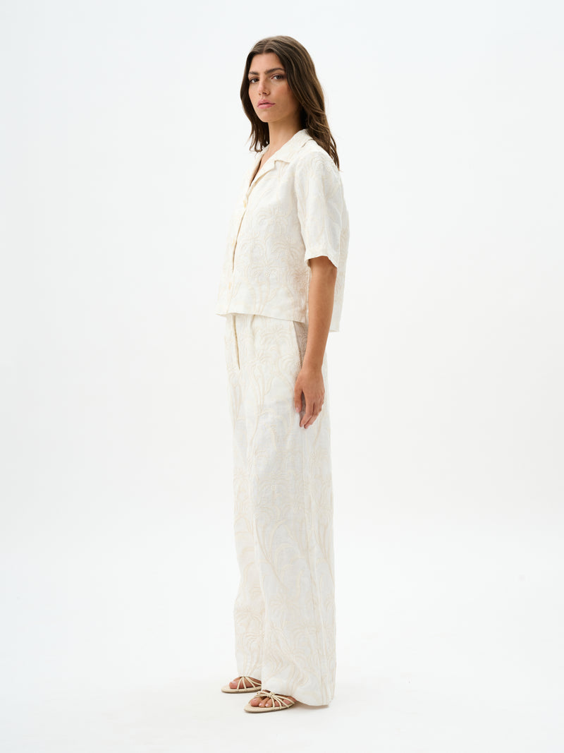 BECKFORD PANT - ROYAL PALM