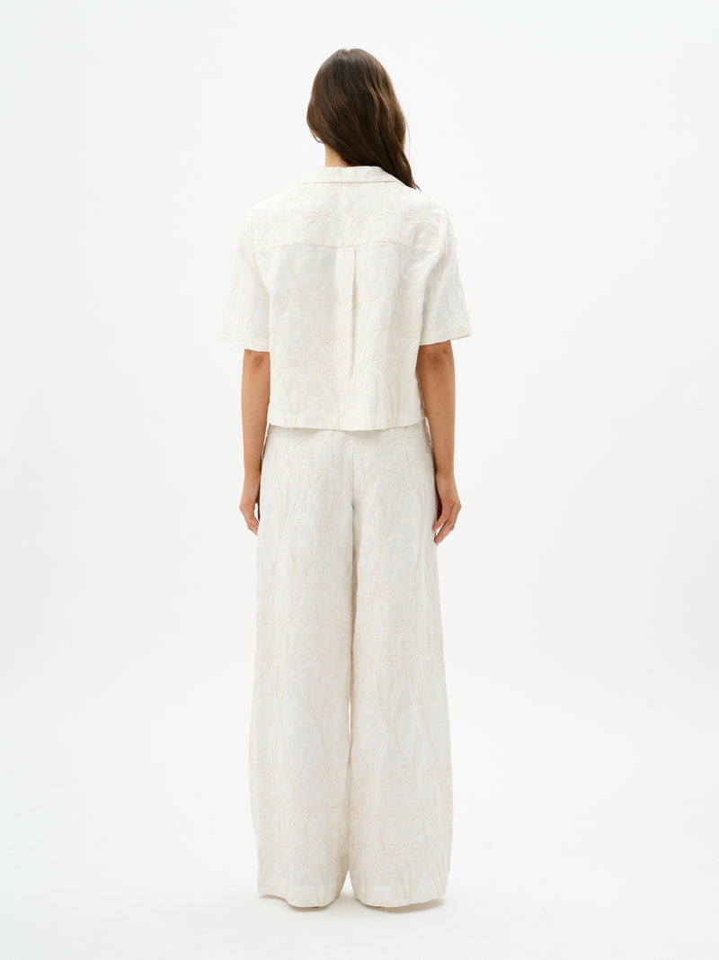 BECKFORD PANT - ROYAL PALM