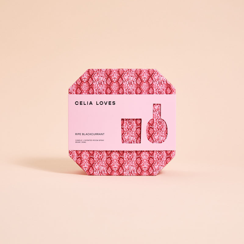 RIPE BLACKCURRANT - CANDLE + ROOM SPRAY DUO SET