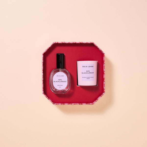 RIPE BLACKCURRANT - CANDLE + ROOM SPRAY DUO SET