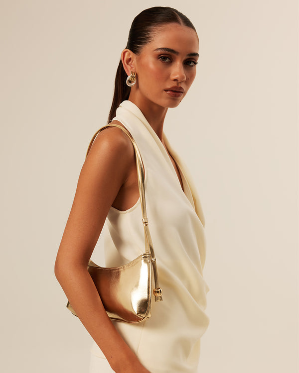 ROSABELLE SHOULDER BAG - GOLD