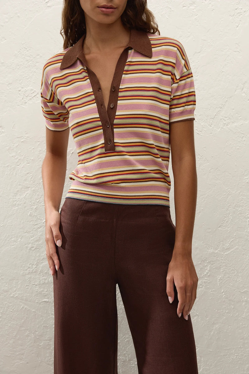 SABLE POLO SHIRT LUIS STRIPE