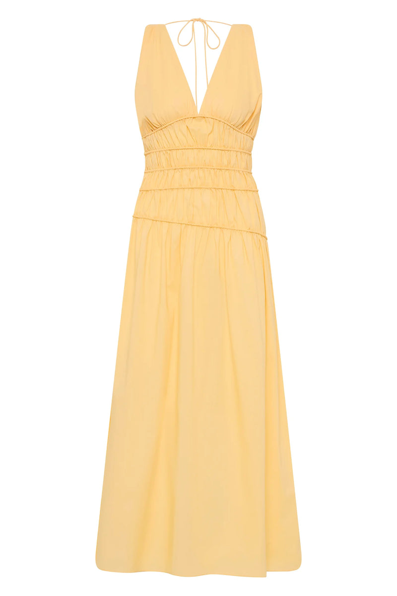 SAJA MAXI DRESS - BANANA