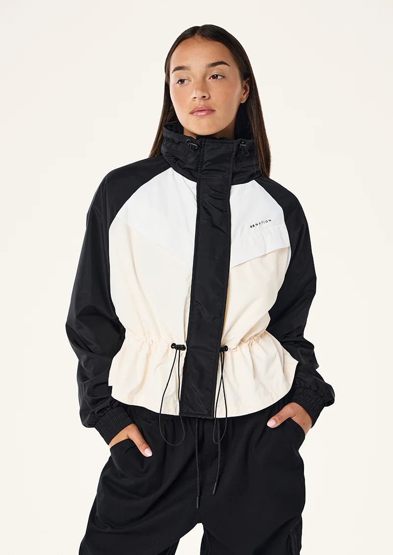 SHELTER JAKET - BLACK/WHITE