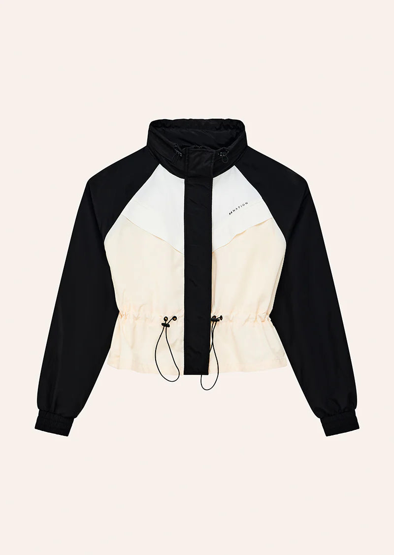 SHELTER JAKET - BLACK/WHITE