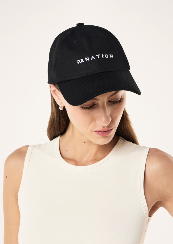 SHIFT CAP IN BLACK