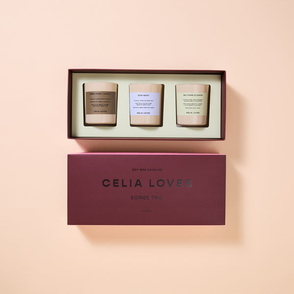 SOIREE - TRIO CANDLE SET