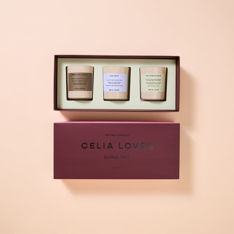SOIREE - TRIO CANDLE SET