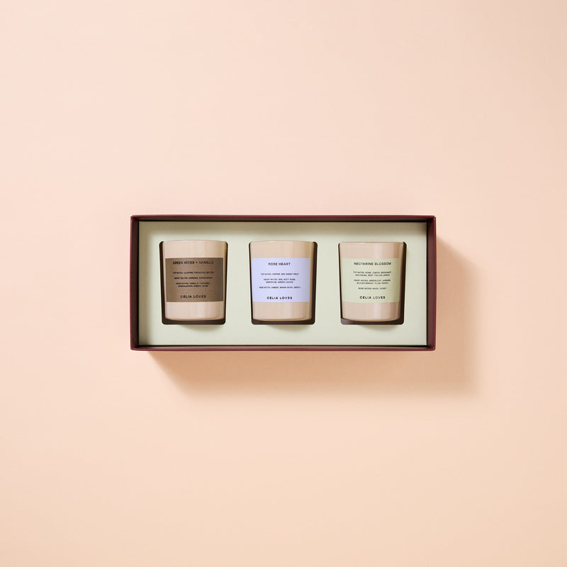 SOIREE - TRIO CANDLE SET