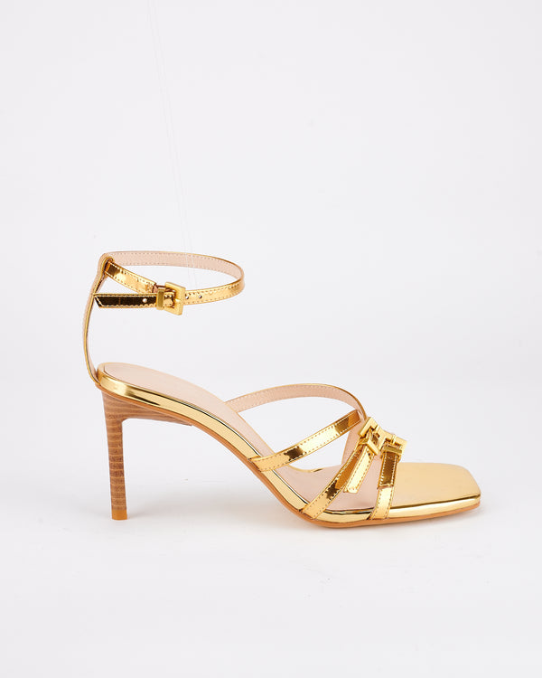 BOUCLE HEEL GOLD