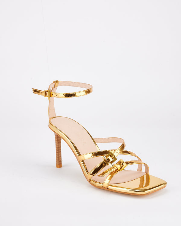 BOUCLE HEEL GOLD