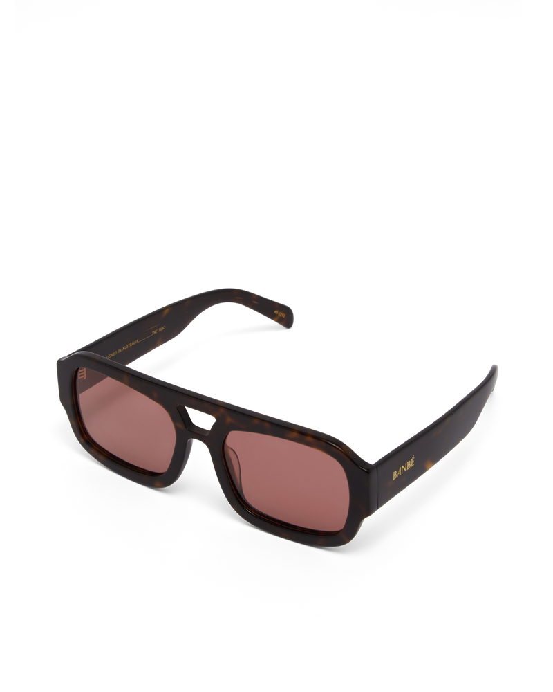 THE SUKI DARK HAVANA TORT-MELON