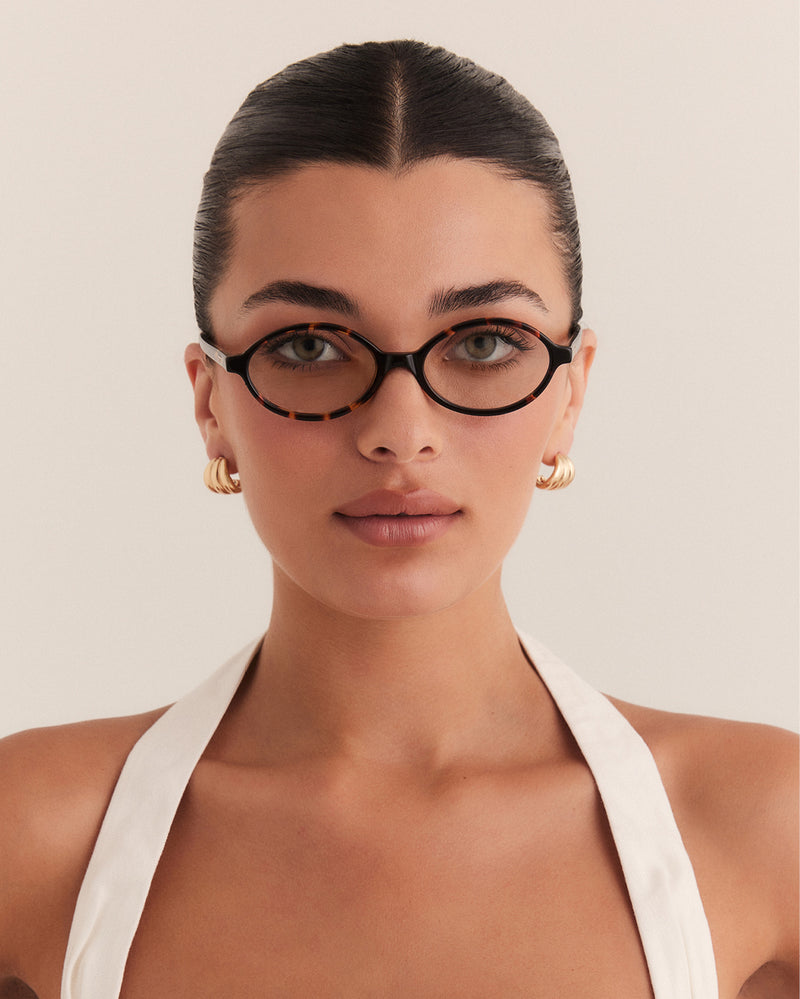 THE YASMIN HAVANA TORT-BLUE LIGHT