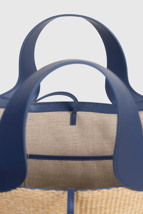 KIKI TOTE - NATURAL/STONE