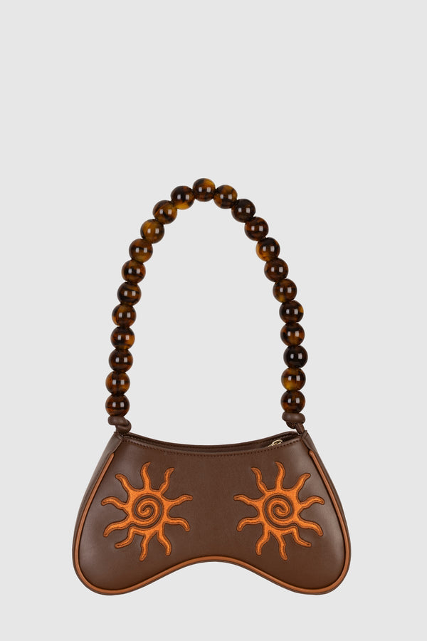SUENO SHOULDER BAG - CHOCOLATE