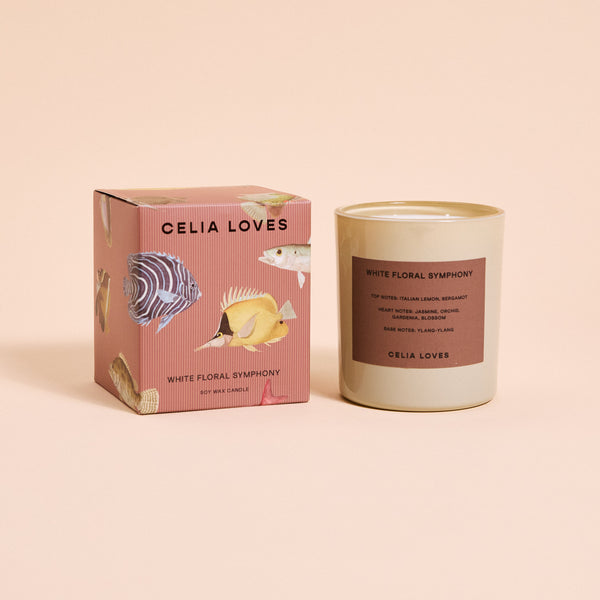 WHITE FLORAL SYMPHONY - 395GMS