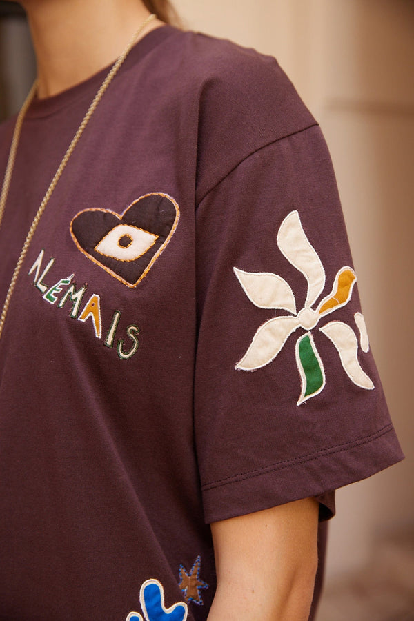 SIROCCO EMBROIDERED TEE