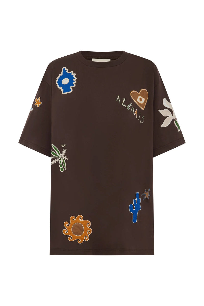 SIROCCO EMBROIDERED TEE