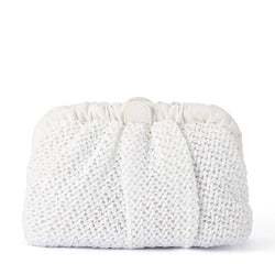 AMALIA PETITE Gathered Clutch