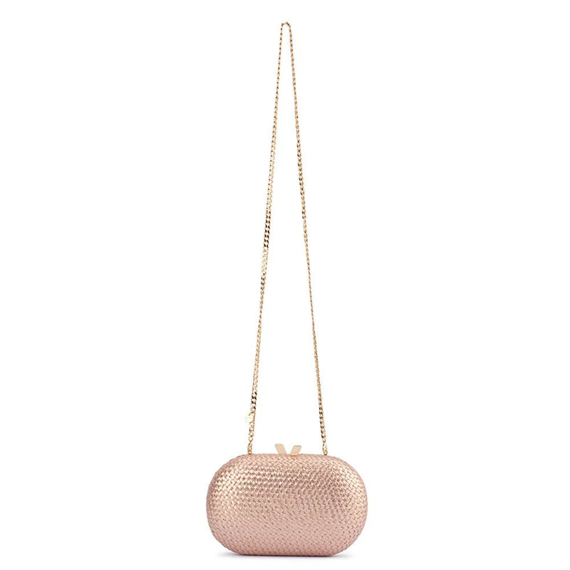 LUCIA Woven Clutch
