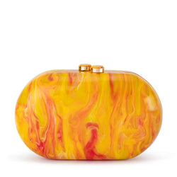 MAEVE Marble Clutch