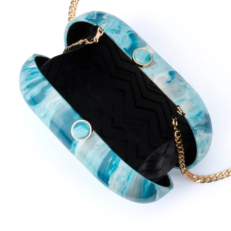 MAEVE Marble Clutch