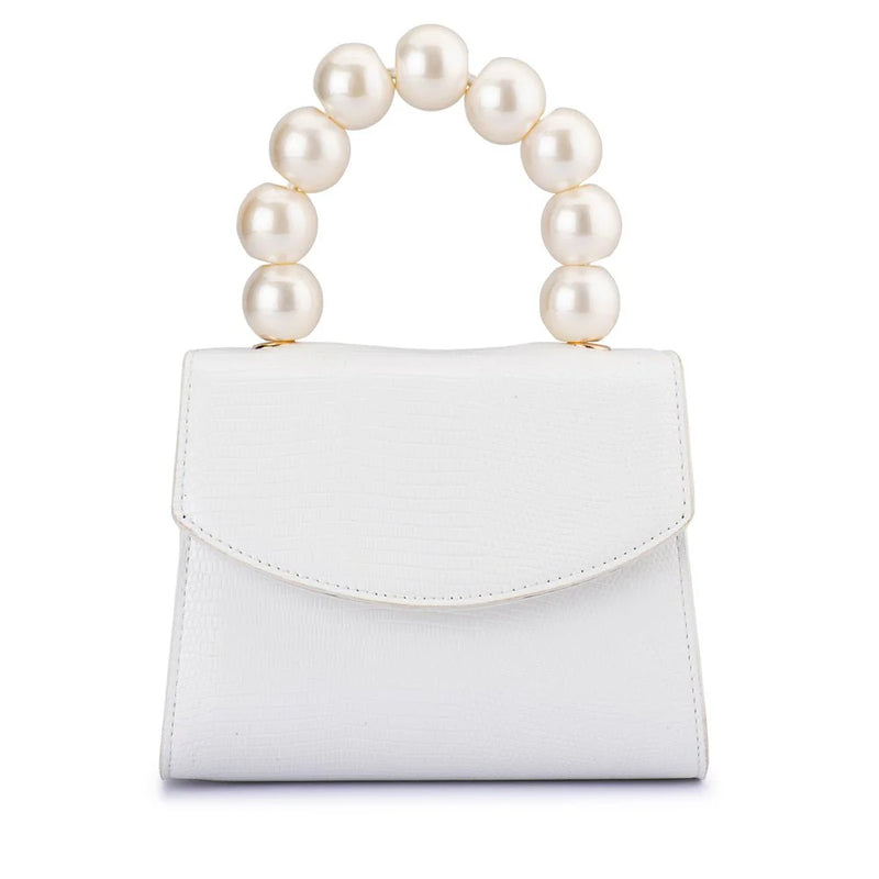 PETA Pearl Top Handle Bag