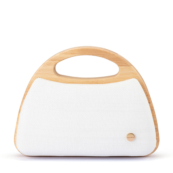 SARAH WOODEN FRAME BAG
