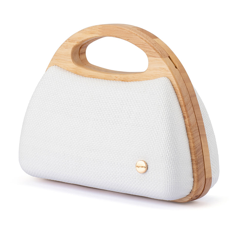 SARAH WOODEN FRAME BAG