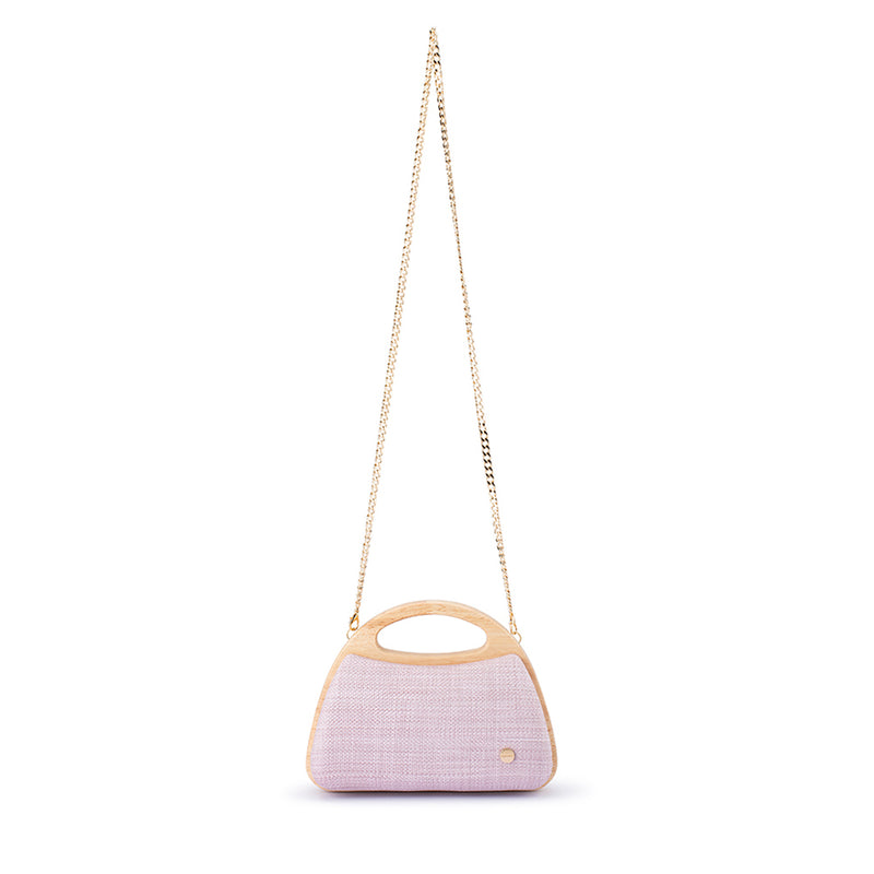 SARAH WOODEN FRAME BAG
