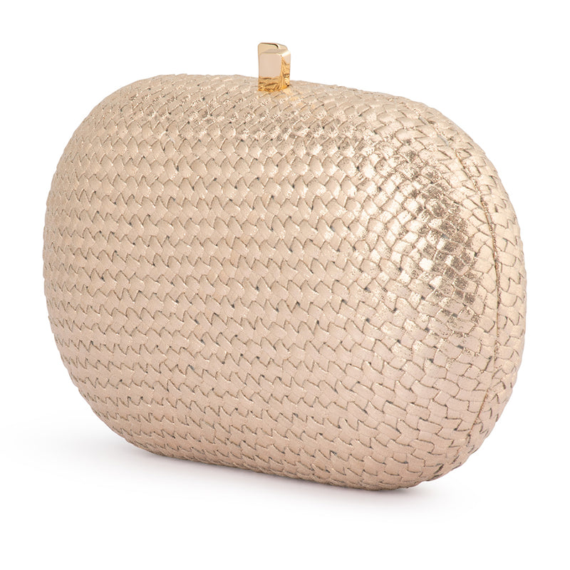 LUCIA Woven Clutch