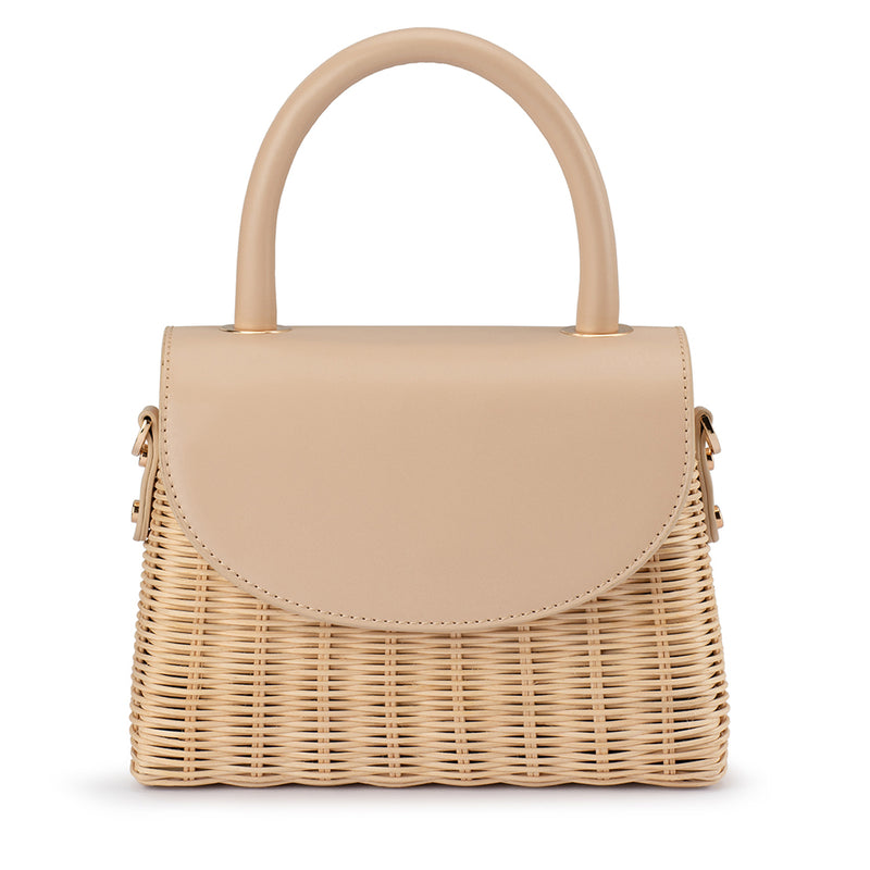 ELLE WICKER TOP HANDLE