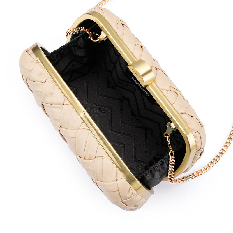 HAVEN WOVEN CLUTCH