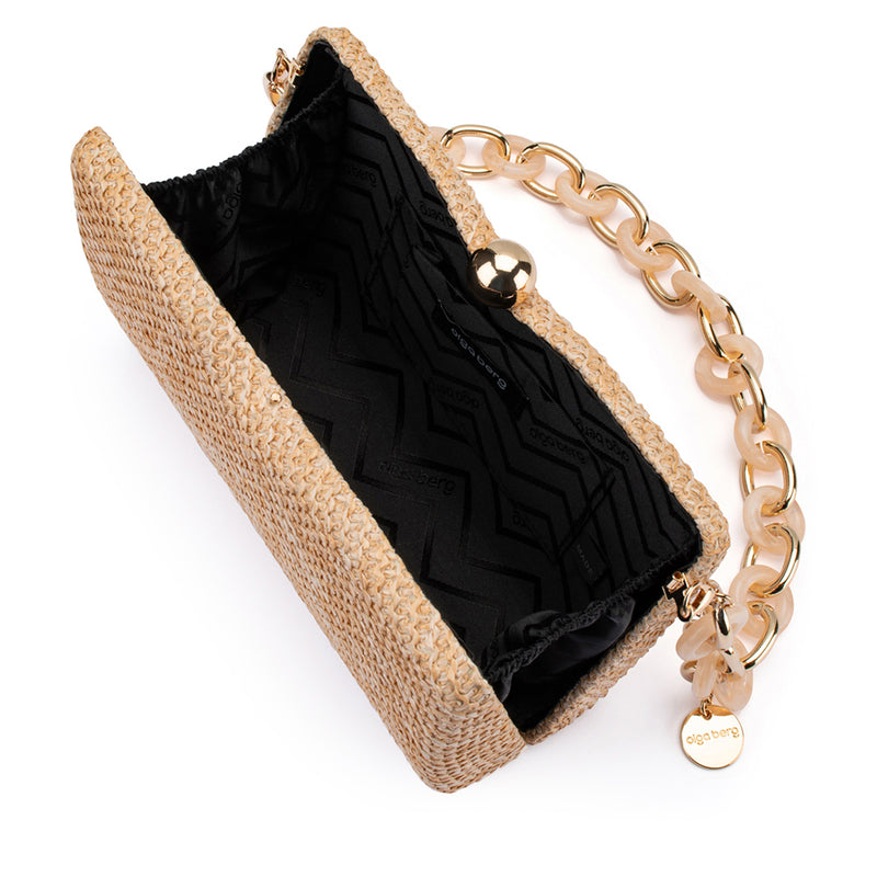 BIRDIE TEXTURAL HANDLE BAG