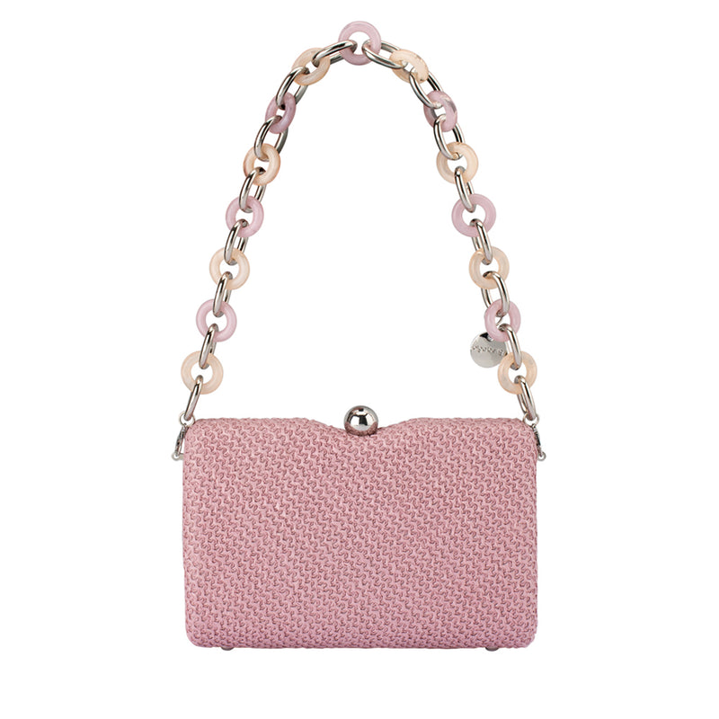 BIRDIE TEXTURAL HANDLE BAG