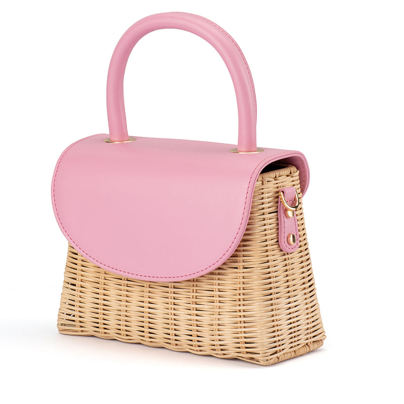 ELLE WICKER TOP HANDLE
