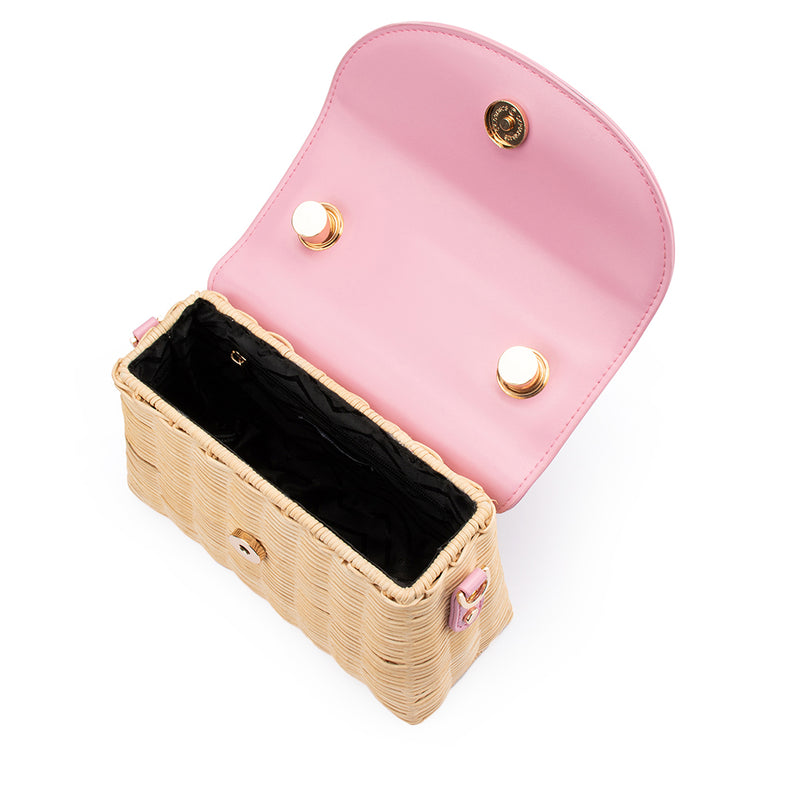 ELLE WICKER TOP HANDLE