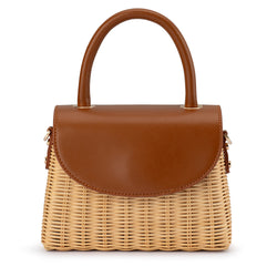ELLE WICKER TOP HANDLE