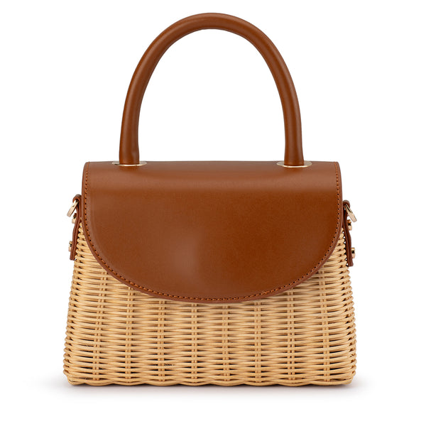 ELLE WICKER TOP HANDLE