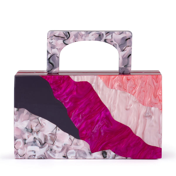 FLEUR ACRYLIC TOP HANDLE