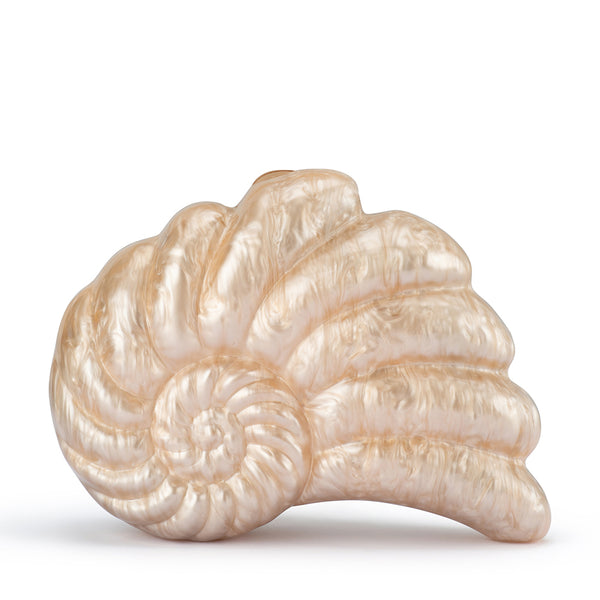 INDI ACRYLIC SHELL CLUTCH