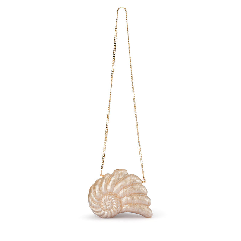 INDI ACRYLIC SHELL CLUTCH