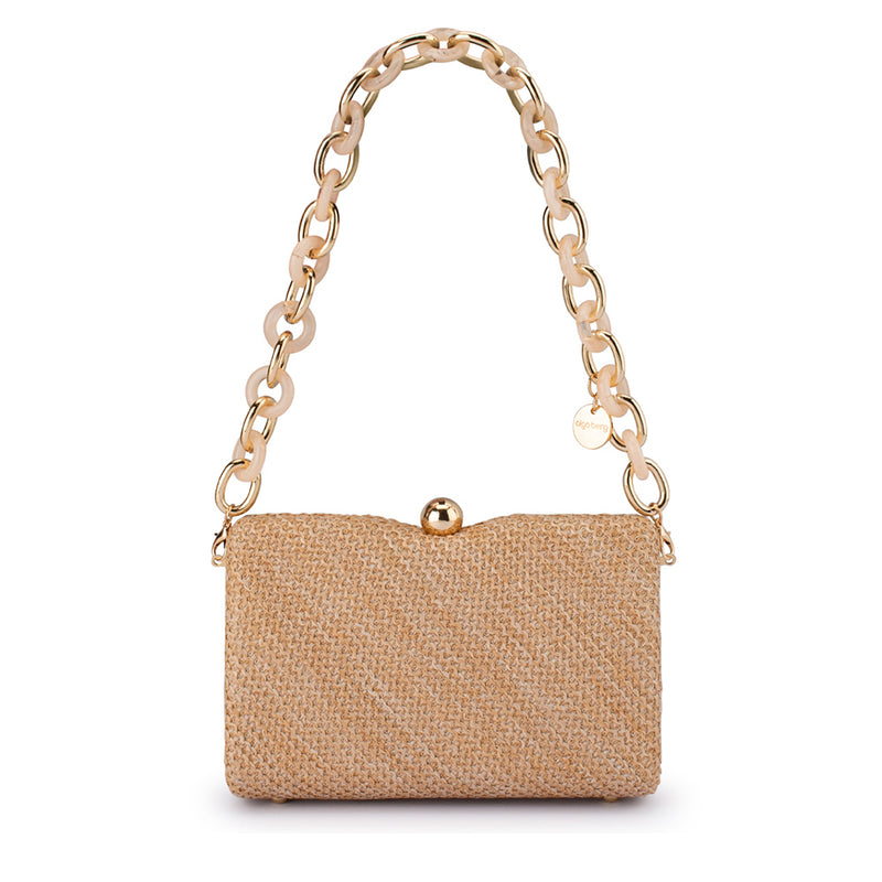 BIRDIE TEXTURAL HANDLE BAG