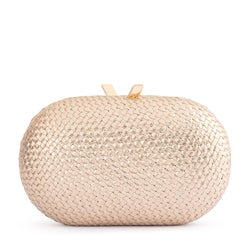 LUCIA Woven Clutch
