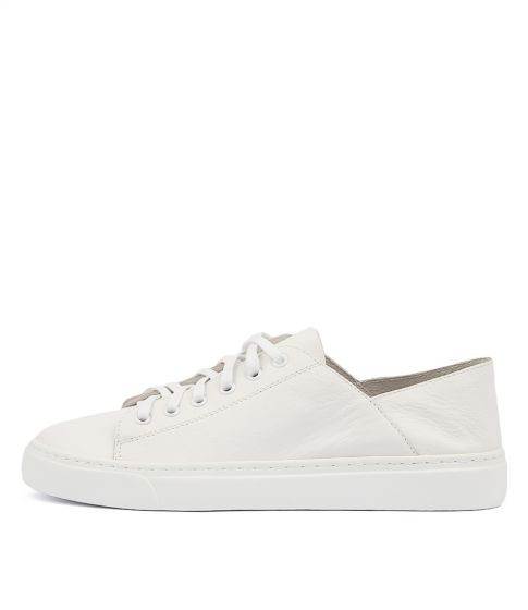 Oskher White Leather